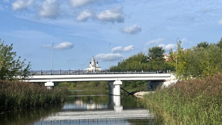 В Суздале после ремонта открывают движение по мосту через Каменку