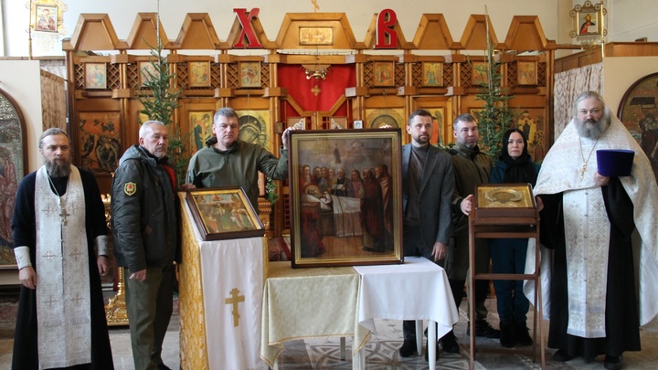 В Новосибирской области отреставрировали три православные святыни из ЛНР