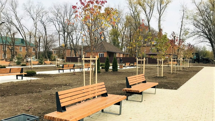 На Кубани с начала года благоустроили 215 зеленых зон