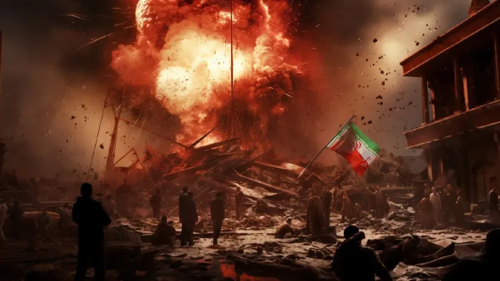 Пролет крылатых ракет США над улицами Тегерана попал на видео