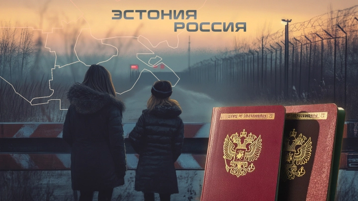 Сотни эстонцев часами мёрзнут на границе с Россией. Что происходит?