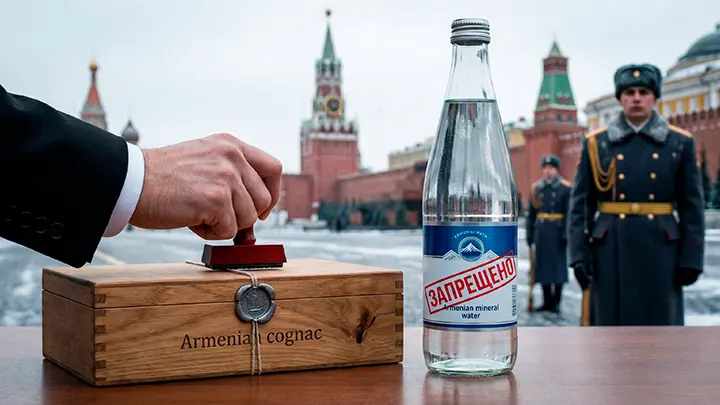 Расплата за хамство Путину: После коньяка Пашинян поперхнулся минералкой