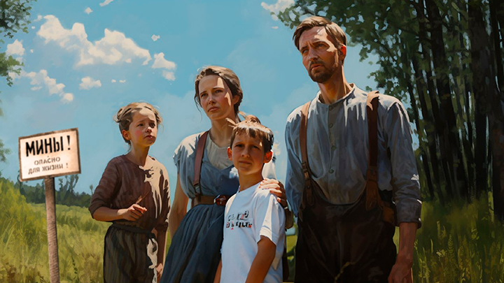 По минному полю с иконами: В пасхальную ночь семья с Украины перешла русскую границу