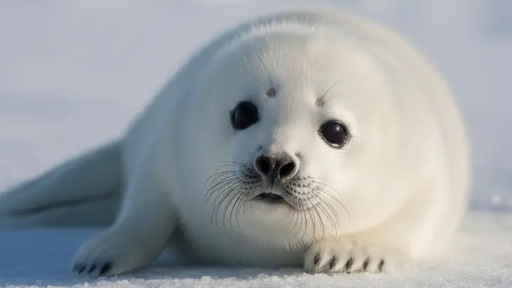В Англии британский почтальон нашёл тюленёнка у входной двери