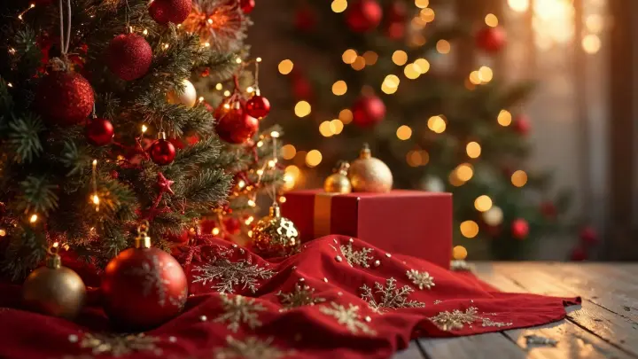 «Раз, два, три, ёлочка, гори!»: в Эстонии новогодняя ель «выучила» только русский язык – кадры