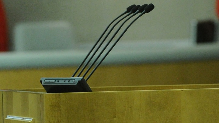 Депутат из Югры объяснил, зачем уткнулся глазом в микрофон на заседании