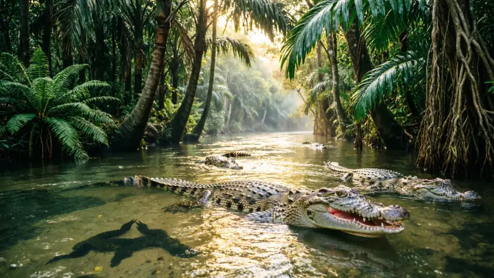 В Австралии самолёт рухнул в воду, кишащую крокодилами: пилот погиб