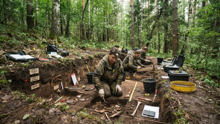 Археологи достали из-под земли 2000-летнюю Венеру в венгерском лесу