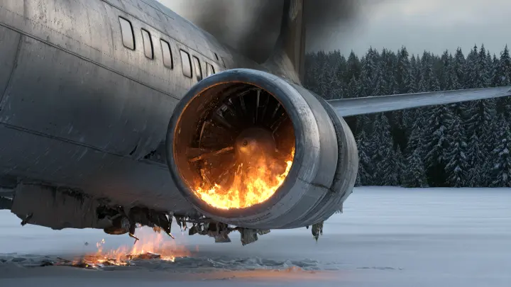 31 декабря в горящем самолёте, в лесу: Люди толпой врывались на борт, опаздывая к новогоднему столу