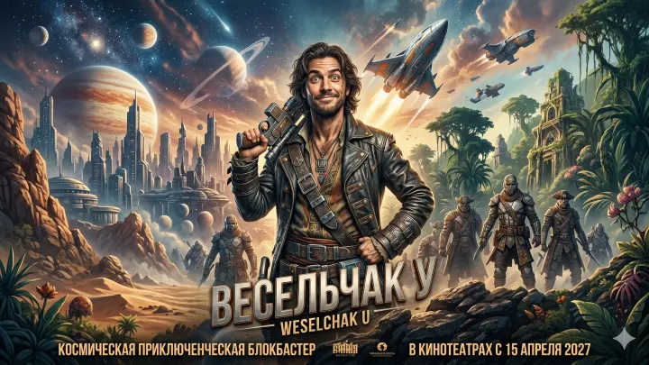 Александр Петров стал Весельчаком У в продолжении фильма Сто лет тому вперед