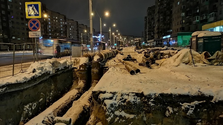 Более 40 домов на Васильевском острове под угрозой остаться без тепла: на трубе нашли дефект