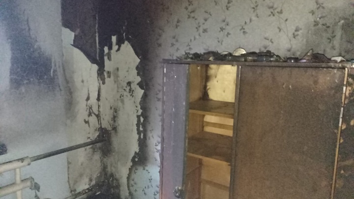 Пожилая женщина погибла в пожаре в Новосибирской области