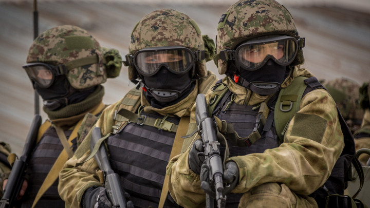 Бойцы спецназа Росгвардии обнаружили несколько крупных военных объектов ВСУ с техникой