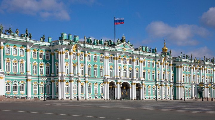 План входов в эрмитаж