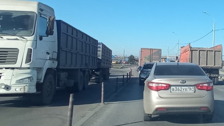 Ростовчанин потребовал оборудовать Северный обход города разделителями полос