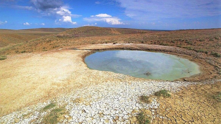 На Кубани грязевые вулканы Темрюкского района получили охранный статус