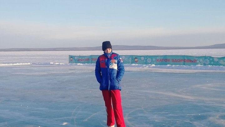 В Чите фигуристка Медведева попробовала лёд