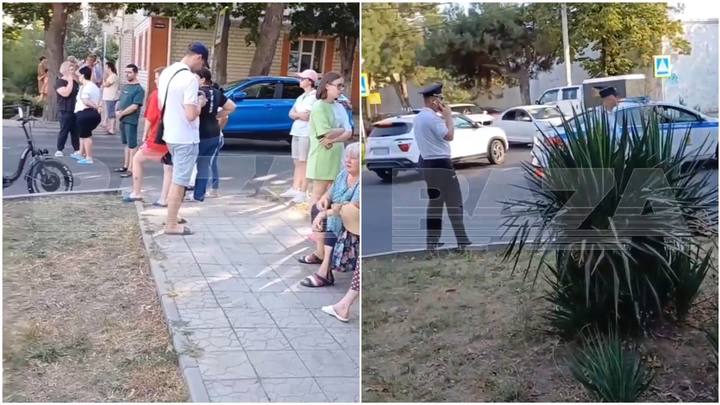 День забастовок: в Анапе жители заблокировали улицу из-за отключения света