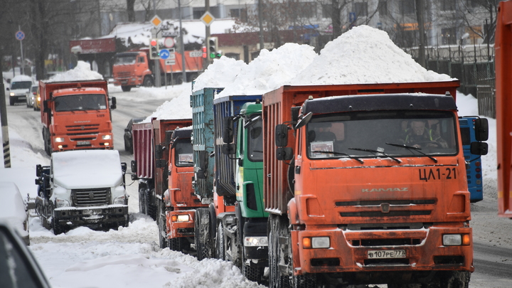 Новосибирску не хватает 650 единиц техники для вывоза снега