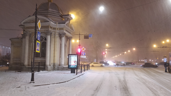 Погода в Санкт-Петербурге на 4 января 2022 года: снегопад и небольшое потепление