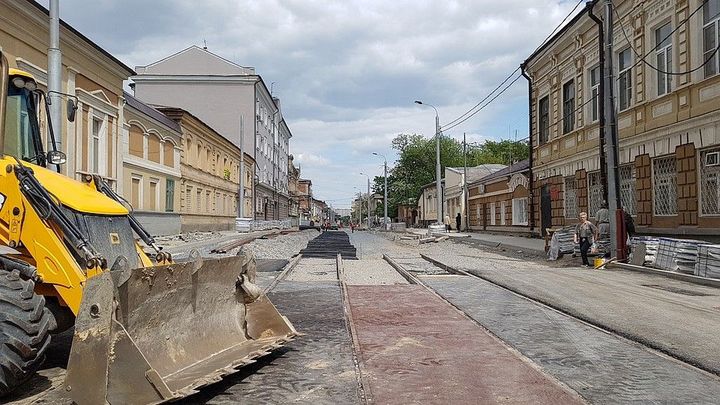 Рельсы в асфальт и - банкротство: В Ростове продают компанию, провалившую ремонт ул. Станиславского