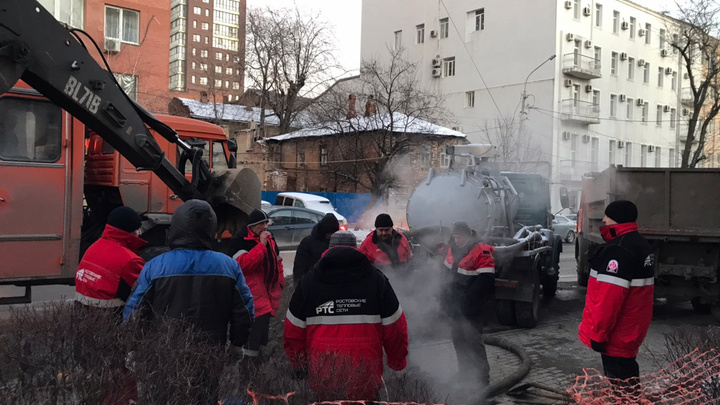 Жителей Ростова на сутки оставили без тепла в лютые морозы