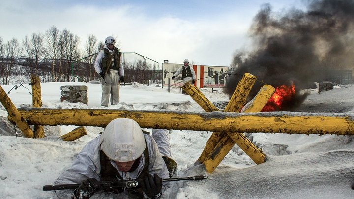 Русские морпехи отразили удар украинских диверсантов. На победу хватило считаных минут