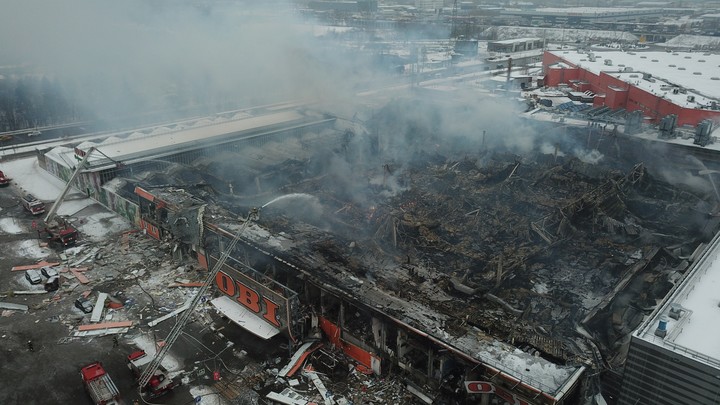 Детали пожара в Мега Химки: Третий подозреваемый задержан