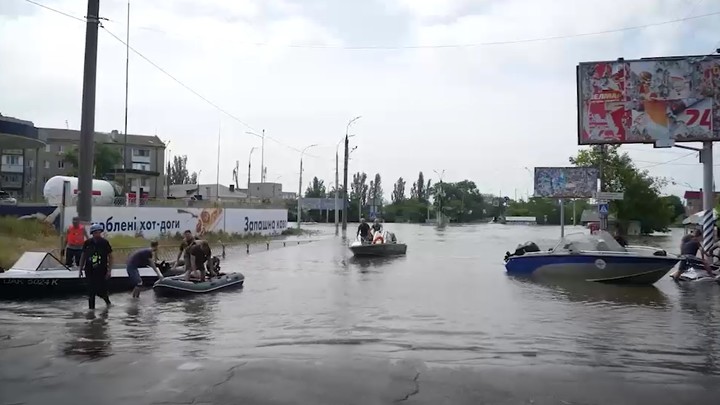 В Новой Каховке сообщили о гибели пяти человек из-за подрыва ГЭС