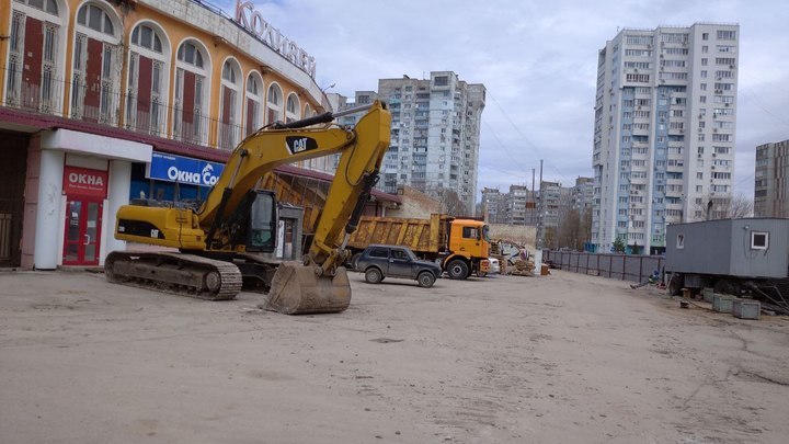 В Самаре обломки ТЦ Колизей пустят на дороги