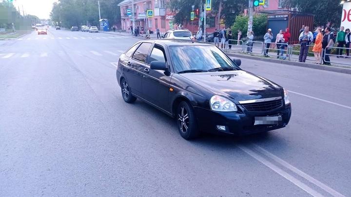 В Челябинске на пешеходном переходе сбили первоклассника