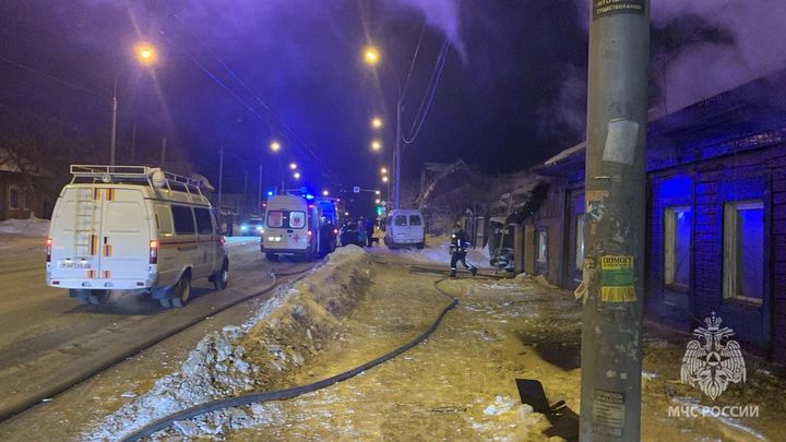 Смертельный пожар произошёл на улице Кирова в Новосибирске