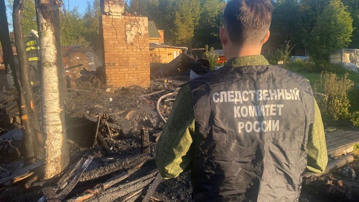 В пожаре на улице Клубничная в Северодвинске погиб пожилой человек