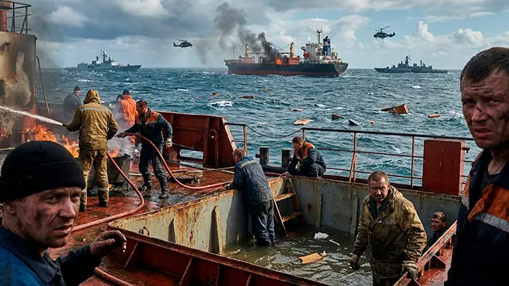 Морской бой по чужим правилам: В Средиземном море уничтожен наш газовоз. Терпим?