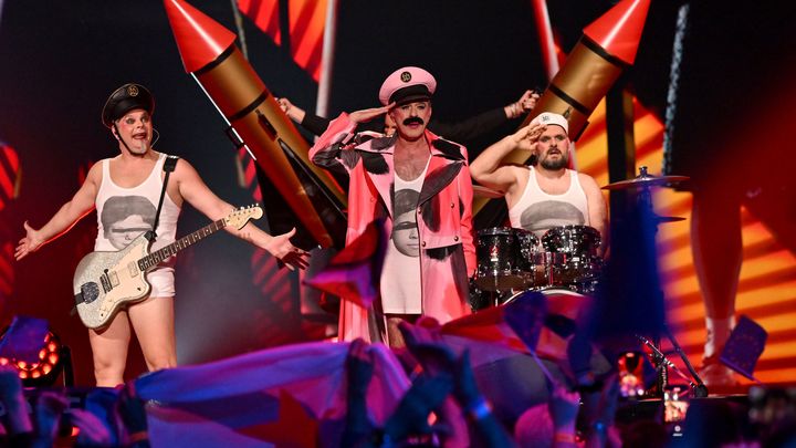 День Победы на Евровидении вместо хорватов в подгузниках. Русские на многое способны...