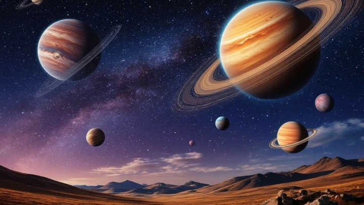 Где и когда смотреть декабрьский парад планет: следующий только в 2038 году