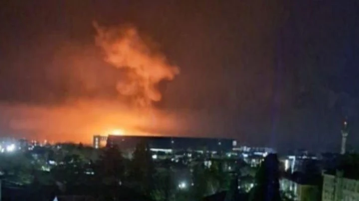 Атака дронов на Краснодарский край 2 ноября: пожар в порту Туапсе, взрывы в Сочи и Анапе, видео