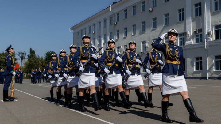 На Кубани прошёл выпуск первых военных лётчиц