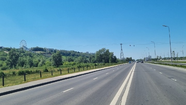 Канатная дорога внезапно остановилась вечером 26 июня в Нижнем Новгороде