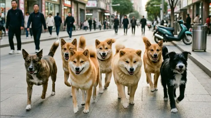 Семь украденных собак сбежали от похитителей и вместе прошли 17 км до дома