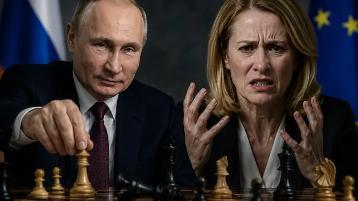 Христофору заявил, что Путин переиграл Каллас и теперь ее трясет от злости