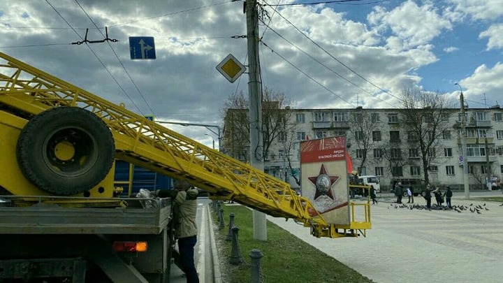 Праздничное оформление Владимира завершится к 30 апреля