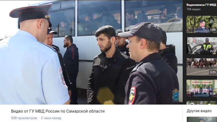 В Самаре на Кировском рынке ОМОН устроил облаву на нелегальных мигрантов