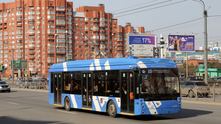 Мэр Новосибирска поручил доставить новые троллейбусы до Дня города