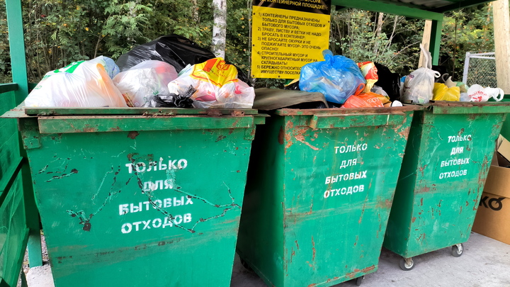 В Самаре прокуратура нашла 25 забитых мусором контейнерных площадок