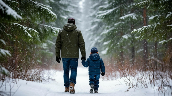 Это уже пугает. В тайге замёрзли насмерть отец и 4-летний сын: В Сети заговорили о проклятии Усольцевых