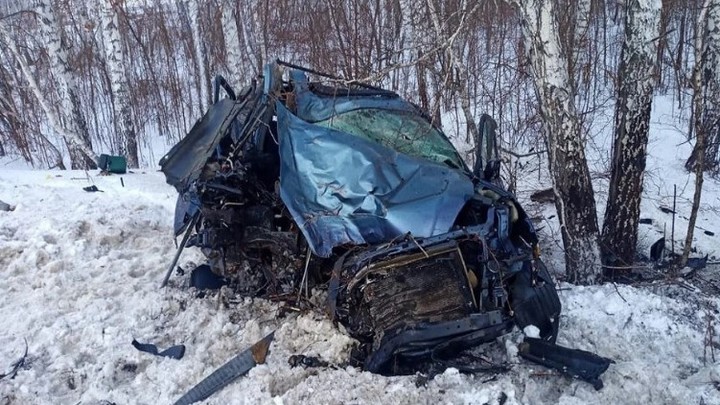 Смертельная авария произошла на трассе в Новосибирской области