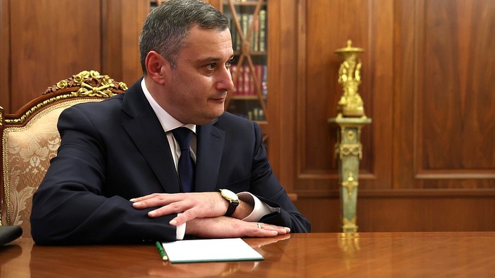 Владимир Путин назначил Александра Хинштейна врио губернатора Курской области