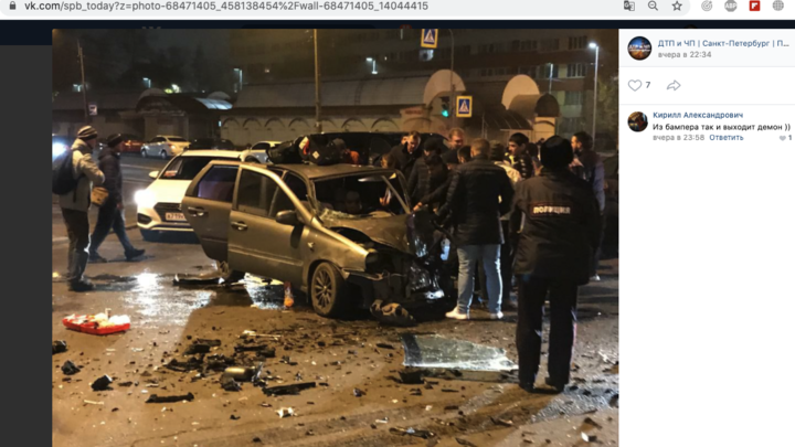 Видео: в жестком ДТП на Ветеранов пострадал младенец и четверо взрослых