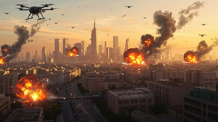 Баллистика принесла кошмар: В Киеве был ад на несколько сотен дронов. Под Херсоном страшный удар по полигону ВСУ